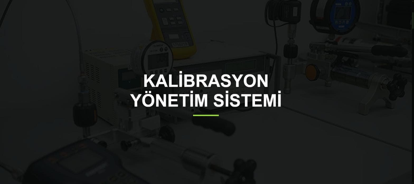 Kalibrasyon Yönetim Sistemi proje ekran görüntüsü